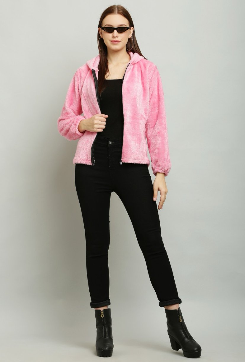 Women Solid Casual Jacket