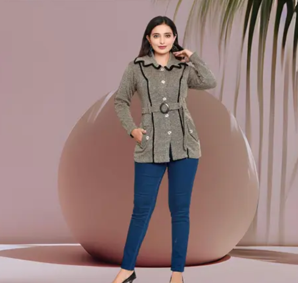 Trendy Full Sleeves Sweater for Women | Cozy & Stylish Winter Wear