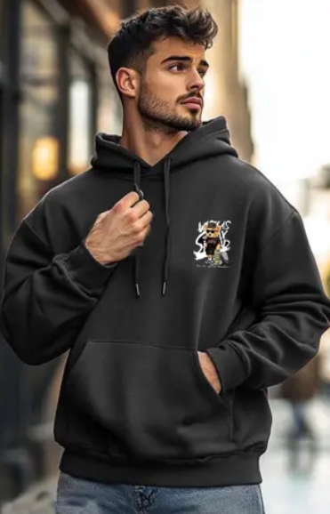 Mens Hoodie - Plixza