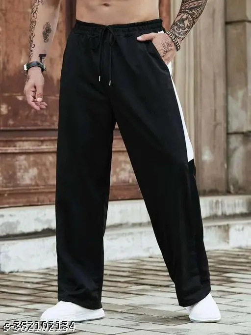TRENDY MENS BAGGY PANT CUT & SEW STYLE